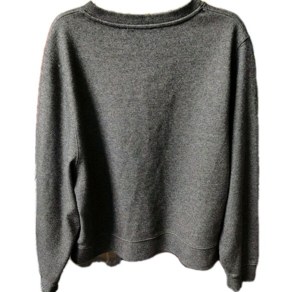 MNG Women's Sweatshirt Size S Gray Cotton - Picture 6 of 6